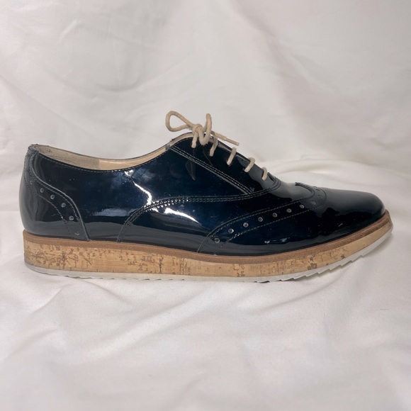 Patent leather Paul Green wingtip dandy brogues - Picture 6 of 7